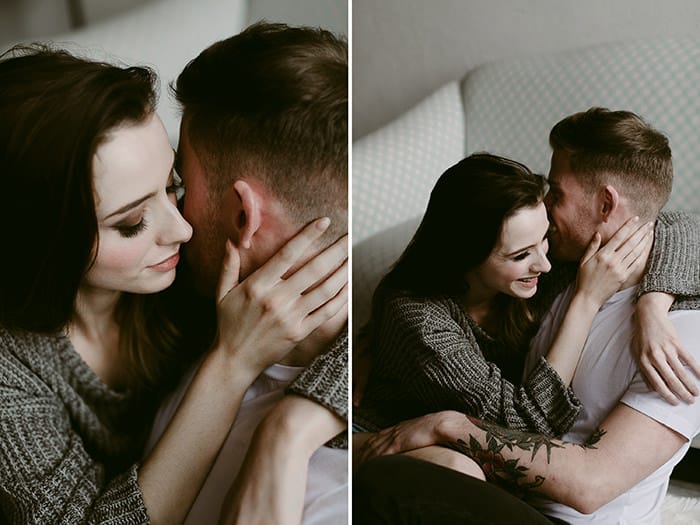 intimate couple session