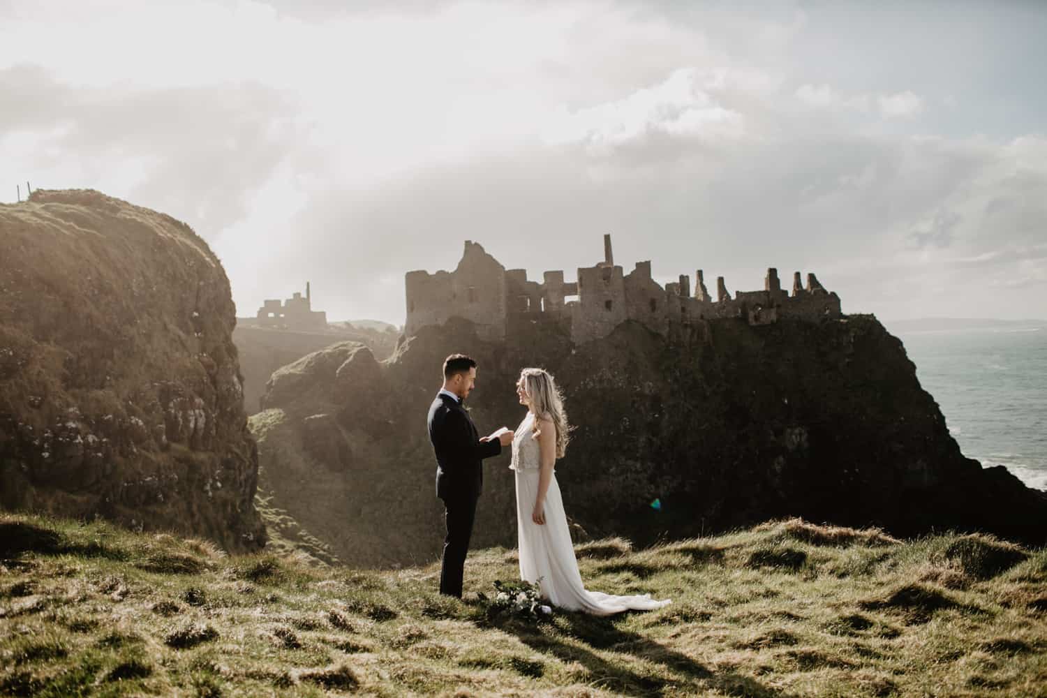 Dunluce Castle elopement