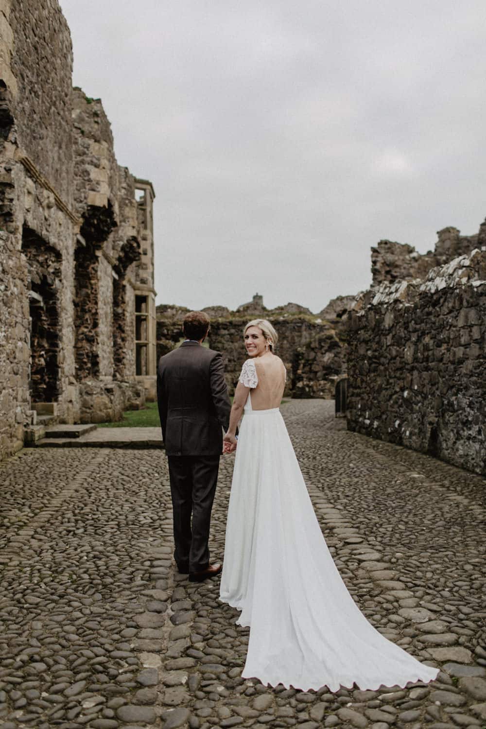 Dunluce castle elopement photographer