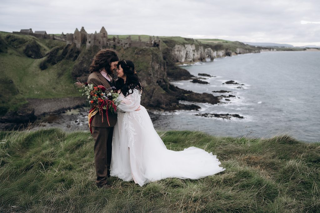 Northern Ireland Elopement at Dunluce Castle