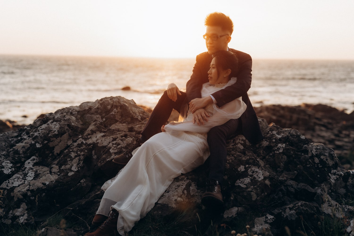 Jack and Jessie - Giants Causeway Elopement