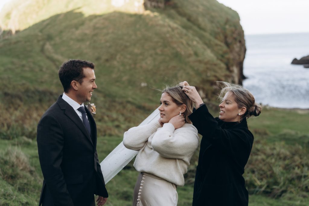 Eloping in Ireland: Kailee and Kavan's Adventure at Dunseverick Castle