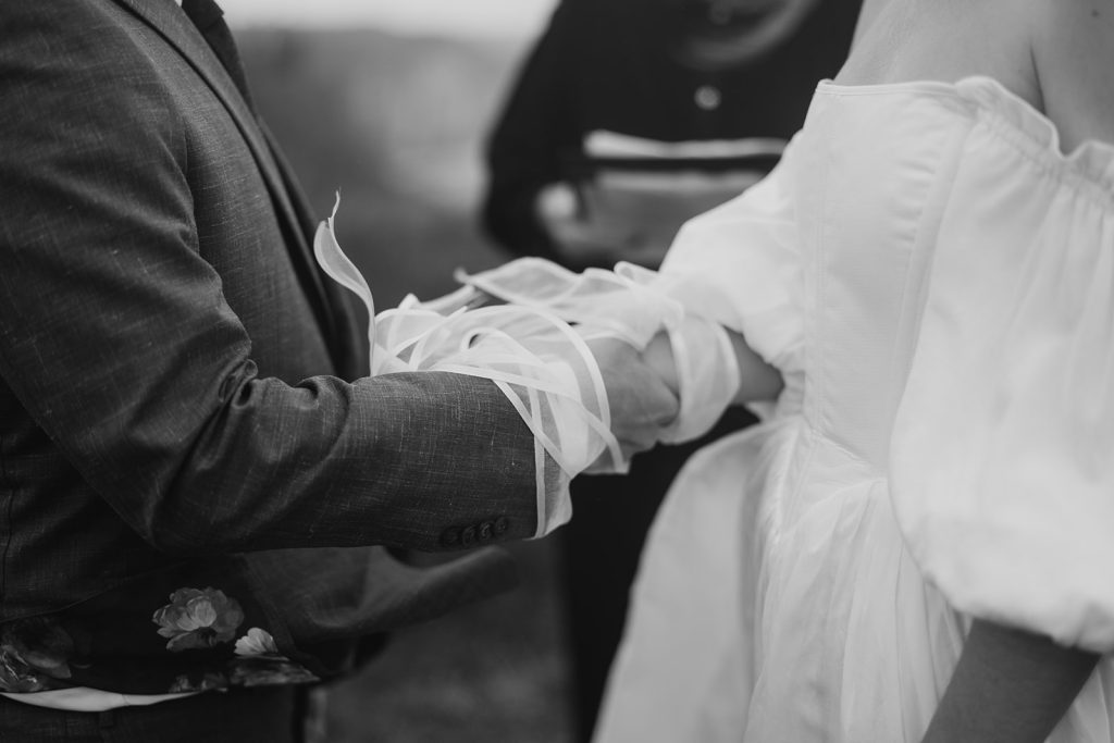 Handfasting Dunluce Castle Northern Ireland Elopement