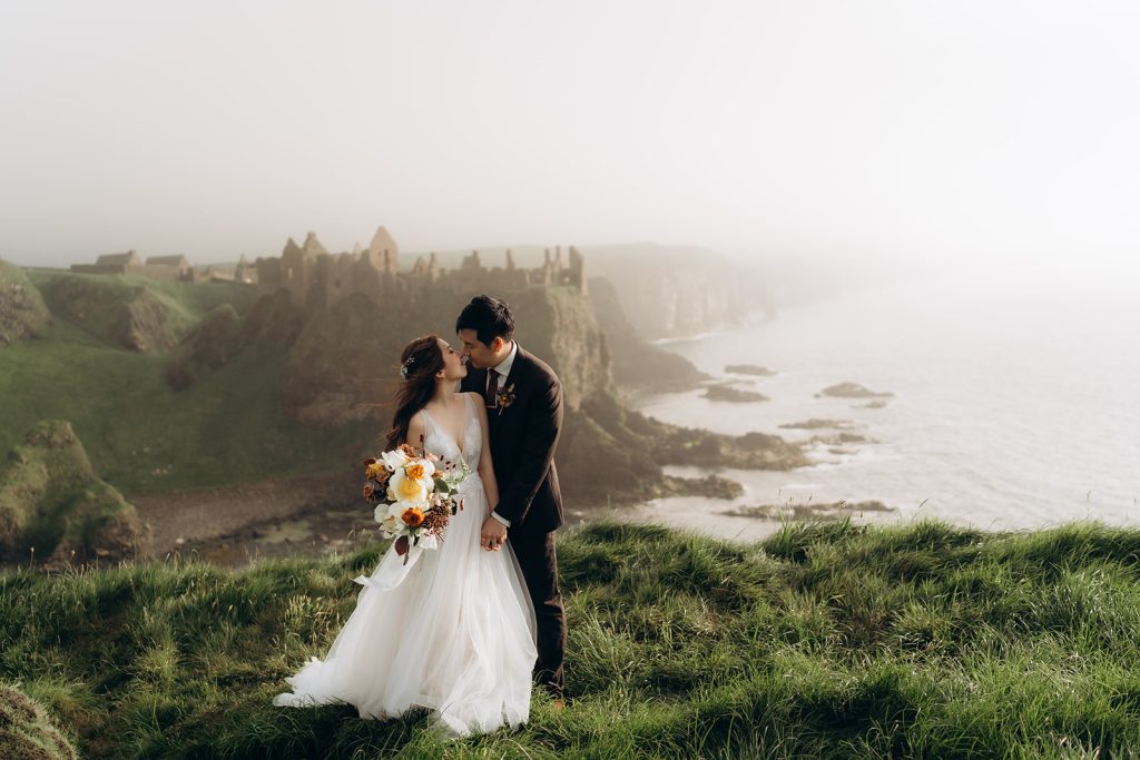 Intimate elopement on the Causeway Coast Northern Ireland