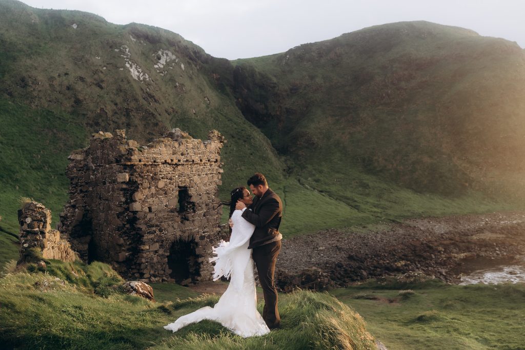 Intimate elopement on the Causeway Coast Northern Ireland